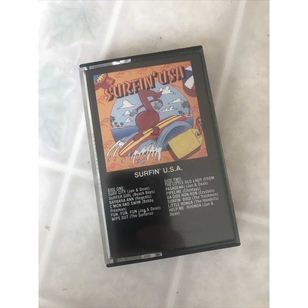 Vintage Surfin' USA‎ Cassette Various Artists 1987